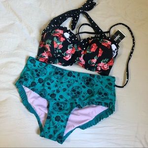 Midnight hour bikini set